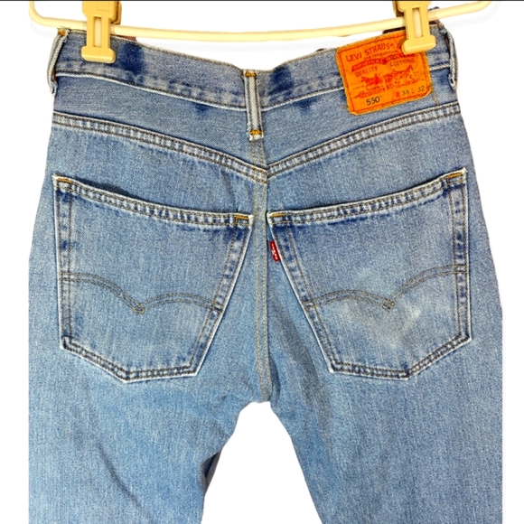 Redone vintage Levi's 550 tapered NWT - Picture 3 of 7
